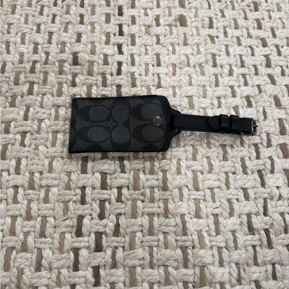 Coach Luggage Tag